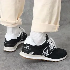 New Balance ML574SU2 Japanese Market Dad Shoes Black White Men Sz 10.5 D New Balance ML574SU2 Japanese Market Dad Shoes Black White  main image 3